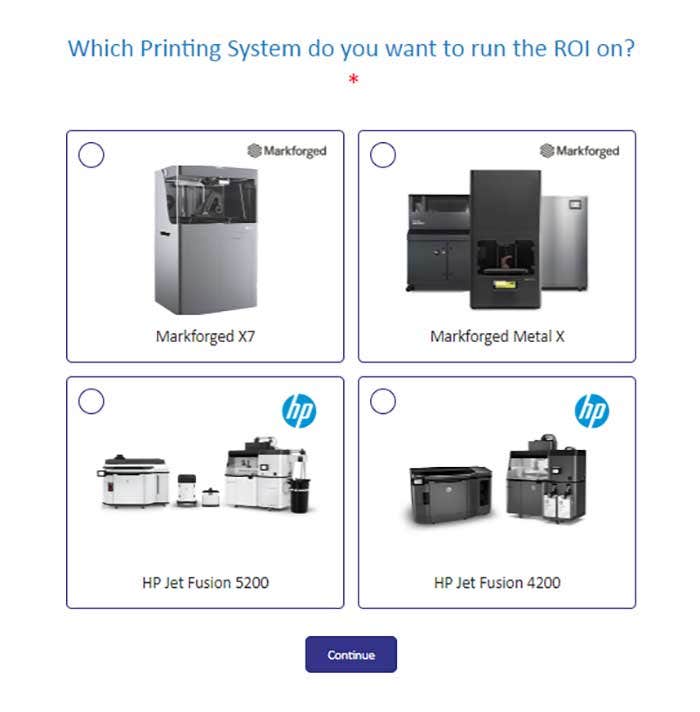 为您的ROI计算选择3D打印系统
