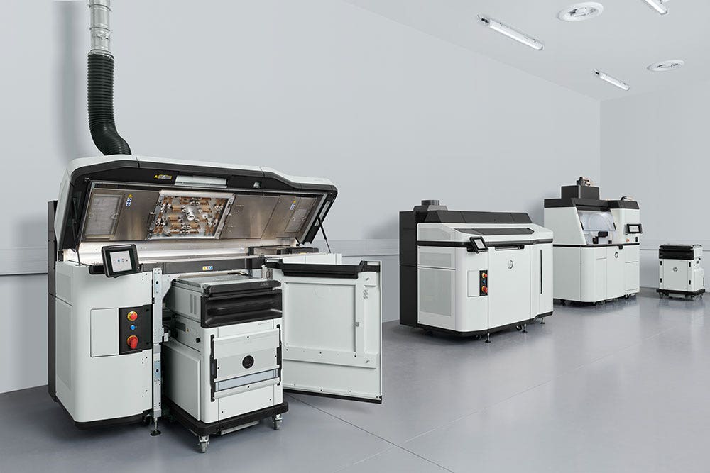 将新的HP 5420W打印机与其他5200系列HP 3D打印机进行比较