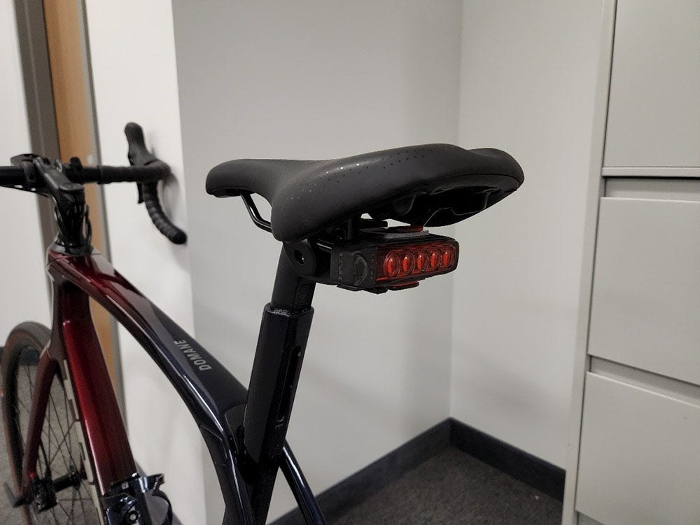 3 d印制自行车光适配器连接到自行车